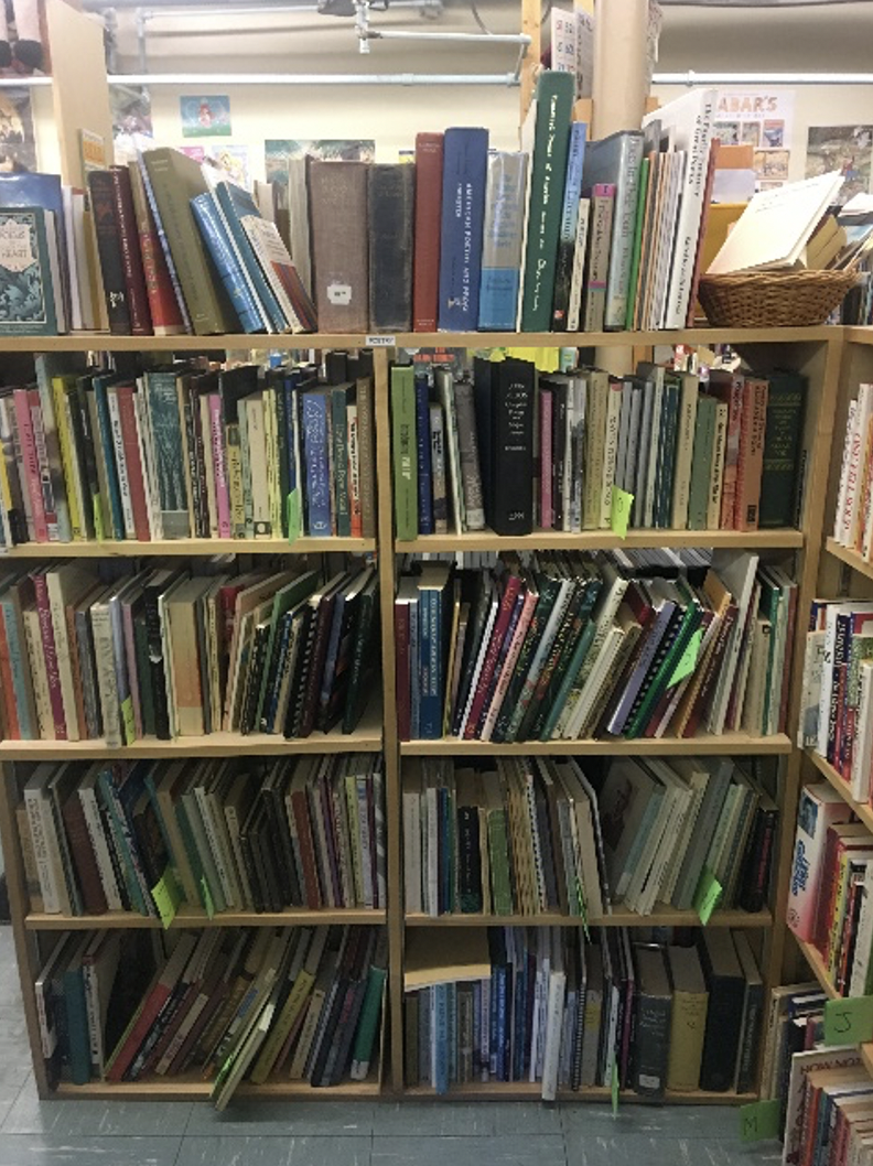 Poetry Shelf at Gabriel's